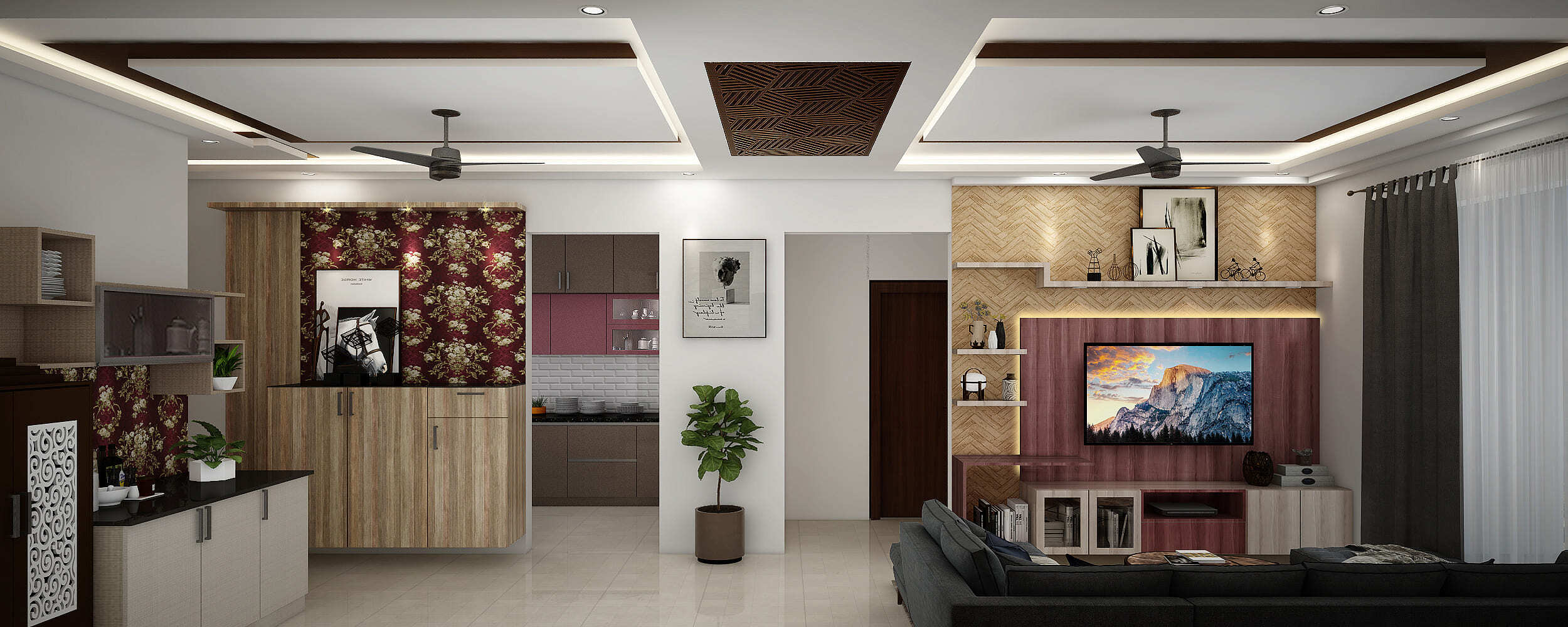Lighting Ideas For Living Room Without False Ceiling